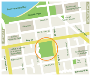 Francisco Park Location Map Edit