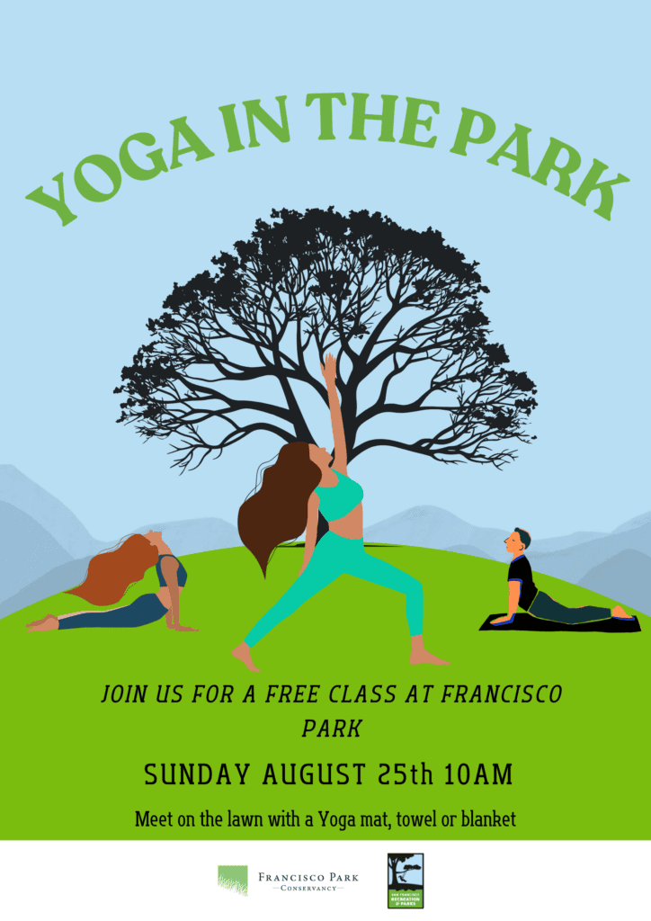 Francisco Park Community Yoga Poster 2