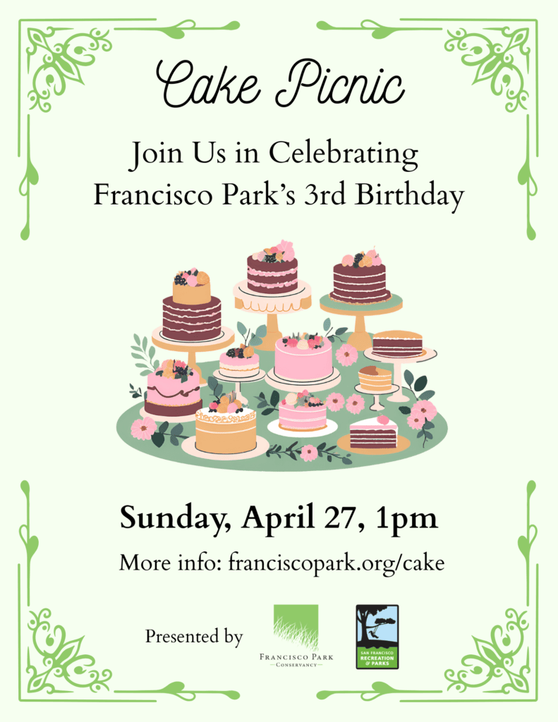 Cake Picnic At Francisco Park